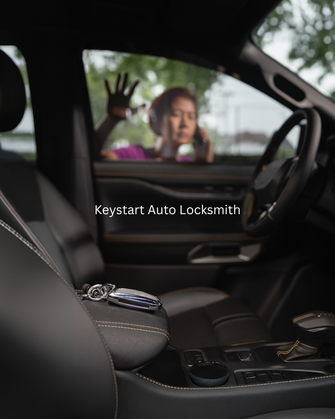 car key locked inside the car in LA