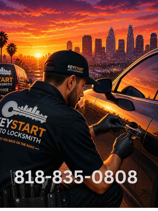 Locksmith unlock car door LA